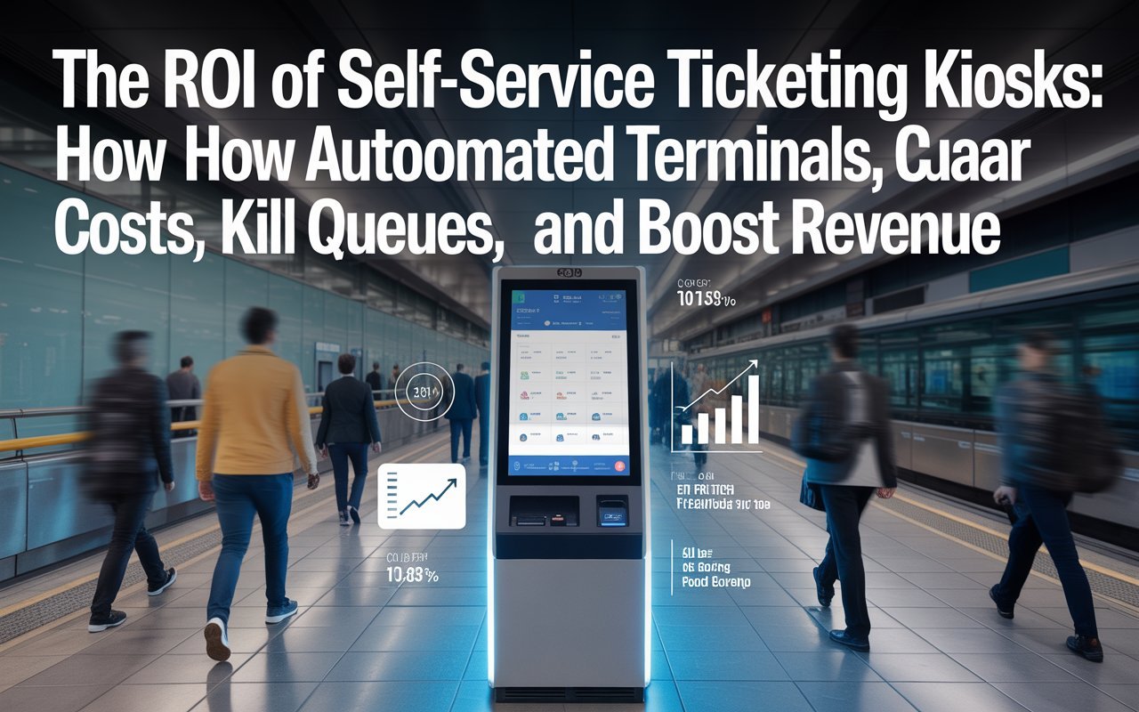 ROI of Self-Service Ticketing Kiosks